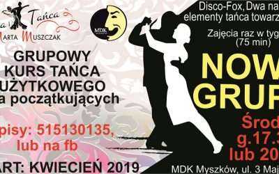 KURS TAŃCA – NOWE GRUPY