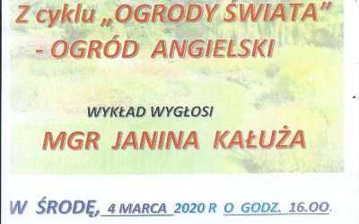 Zapraszamy na wykład