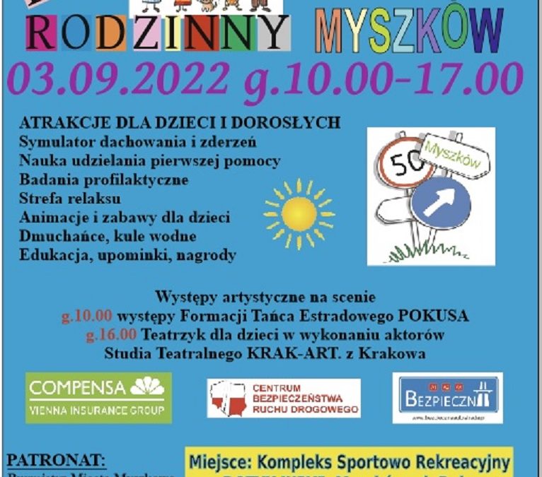 piknik Rodzinny BEZPIECZNY MYSZKÓW